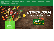 Tablet Screenshot of plazaabastos.com